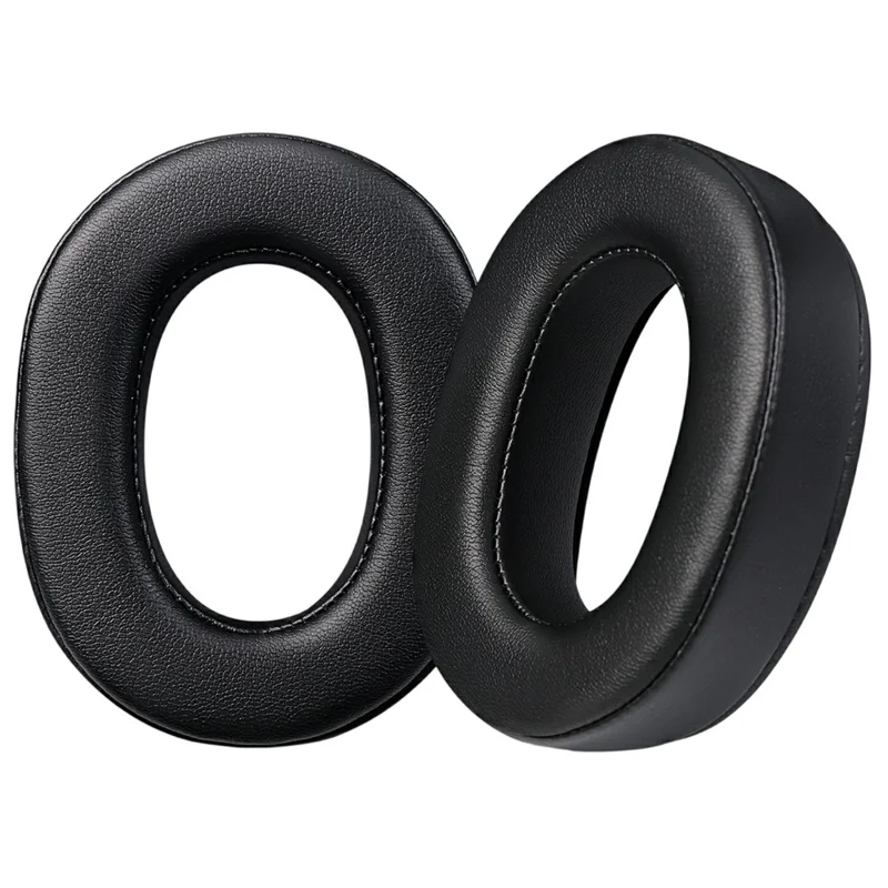 2 Stück Ohrpolster für Sony MDR-1000X / WH-1000XM2 Kopfhörer, Proteinleder, Austauschschaumstoff mit Gedächtnisform