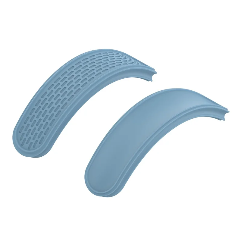 2Pcs Headband Pads for Apple AirPods Max Silicone Replacement Cushions Dual-Side Waterproof Headphone Headband Cover - Sky Blue