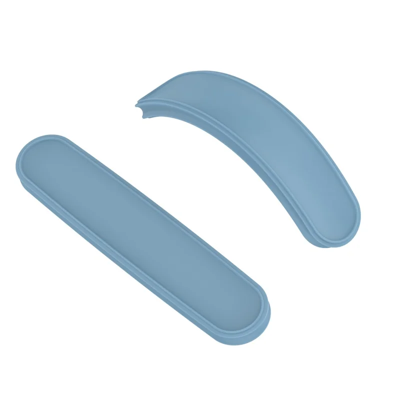 2Pcs Headband Pads for Apple AirPods Max Silicone Replacement Cushions Dual-Side Waterproof Headphone Headband Cover - Sky Blue