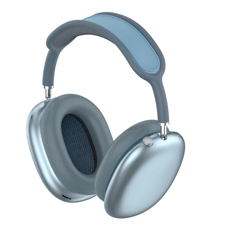 2Pcs Headband Pads for Apple AirPods Max Silicone Replacement Cushions Dual-Side Waterproof Headphone Headband Cover - Sky Blue