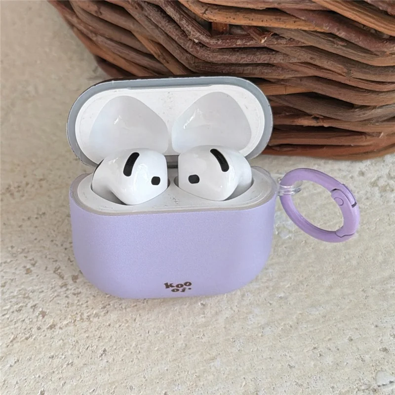 Für AirPods 3 Tupfen Hülle stoßfester Schutz TPU-Schutzhülle mit Karabiner