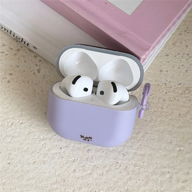 Für AirPods 3 Tupfen Hülle stoßfester Schutz TPU-Schutzhülle mit Karabiner