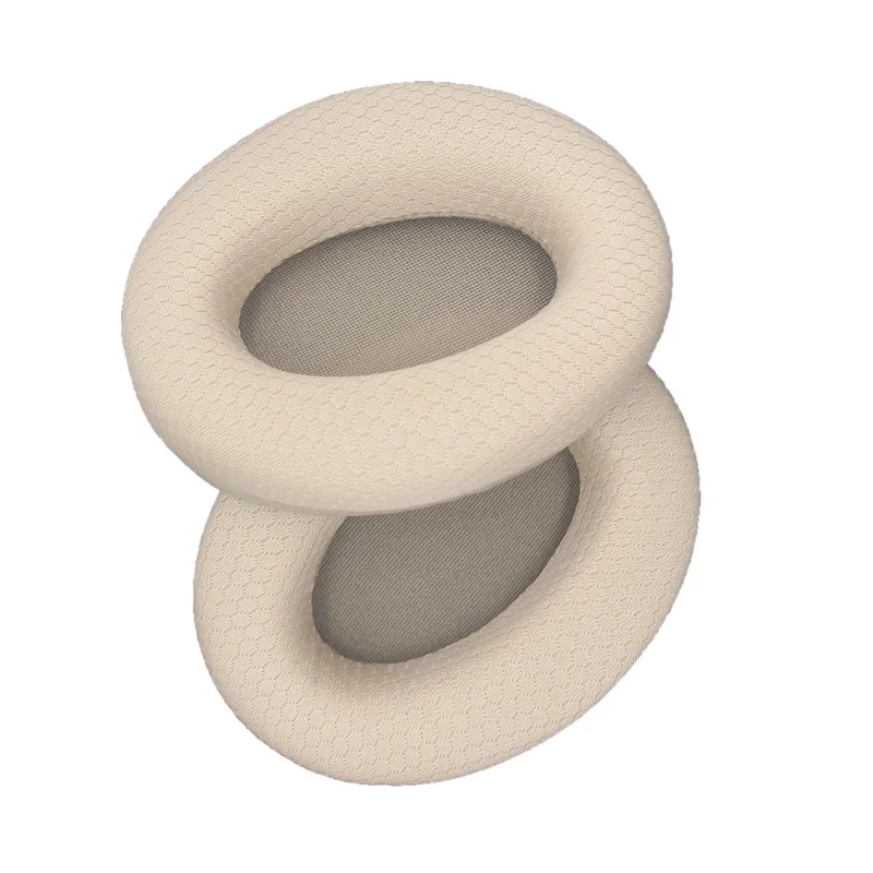 2Pcs Replacement Earpads for Sony WH-1000XM3 Headphones Soft Sponge Mesh Cloth Cushion Pads - Brown