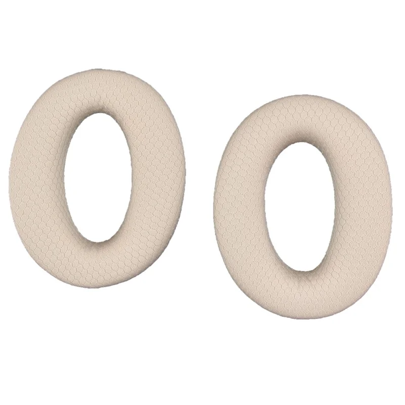 2Pcs Replacement Earpads for Sony MDR-1000X / WH-1000XM2 Headphones Soft Sponge Mesh Cloth Cushion Pads - Brown