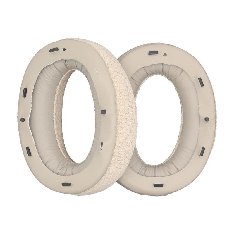 2Pcs Replacement Earpads for Sony MDR-1000X / WH-1000XM2 Headphones Soft Sponge Mesh Cloth Cushion Pads - Brown