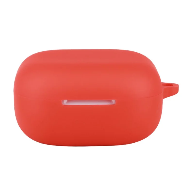 For Anker Soundcore P31i / R60i NC Silicone Case Wireless Earbuds Protective Cover with Anti-Lost Buckle - Red