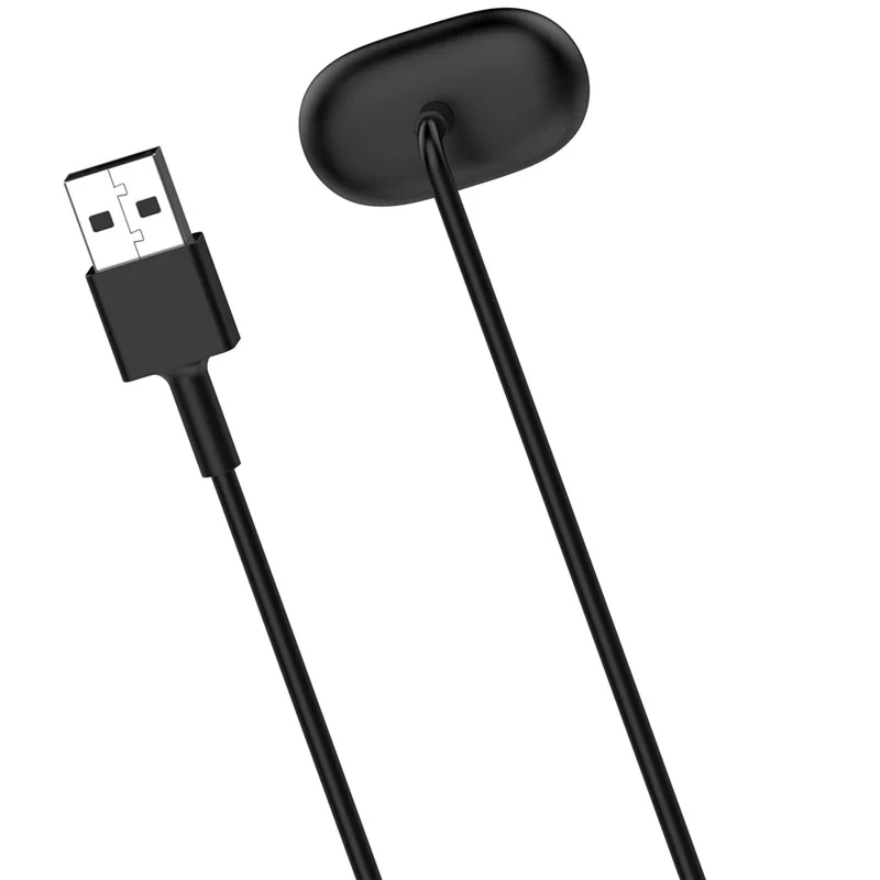 For Google Fitbit Air Magnetic Charging Cable 1m USB-A Watch Charger - Black
