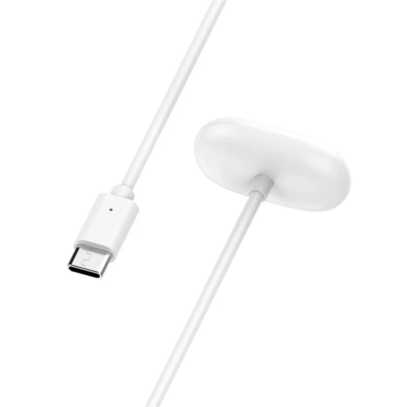 For Google Fitbit Air Magnetic Charging Cable 1m Type-C Fast Charging Cord - White