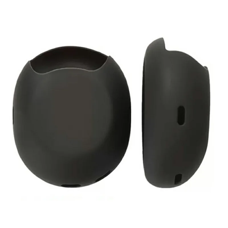 2Pcs for Sony 1000X The Collexion Headphone Silicone Ear Cushion Cover Earpad Protective Case - Black