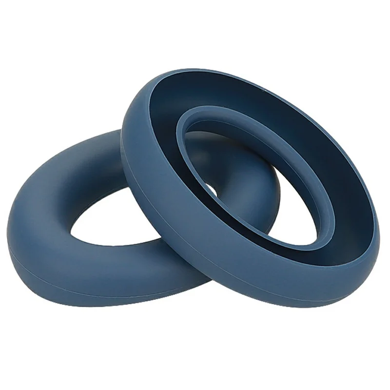 2Pcs for Sennheiser ACCENTUM Plus / ACCENTUM Headphone Earpad Silicone Covers Ultra-Thin Protective Cases - Dark Blue