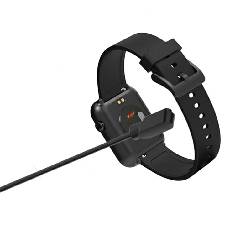 Cavo di ricarica magnetico universale per smart watch da 1,2 m, portatile, compatibile con Oppo Watch Free/TicWatch GTH - Nero
