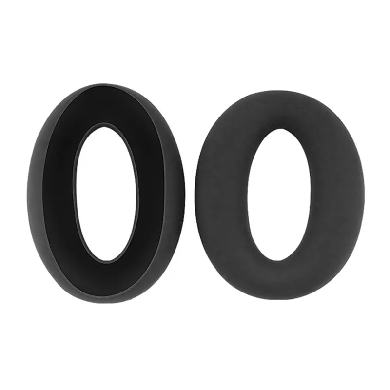 1 Pair For Bose QuietComfort Headphones (2nd Gen) Silicone Ear Pad Replacement Cushions - Black