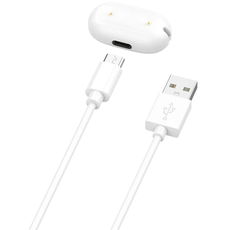 For Google Fitbit Air Magnetic Charging Cable Split USB-C Charging Base Replacement Charger - White