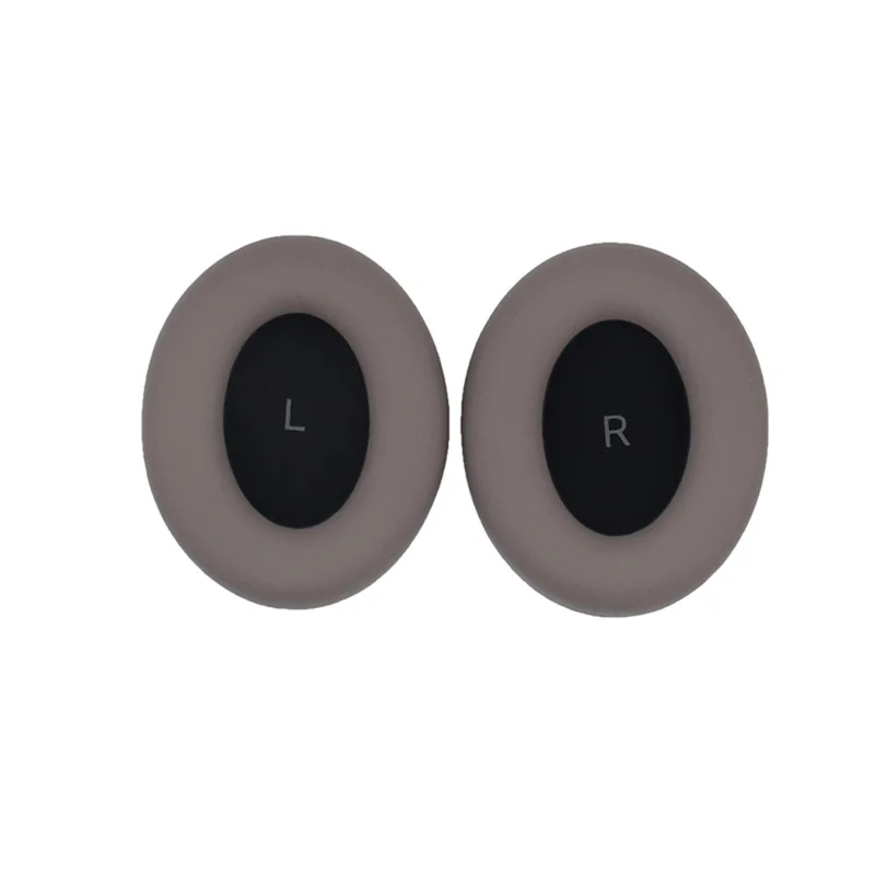 1 Pair Replacement Earpads for Sennheiser Momentum 5 Headphone Protein Leather Ear Cushions with Removal Tool - Brown