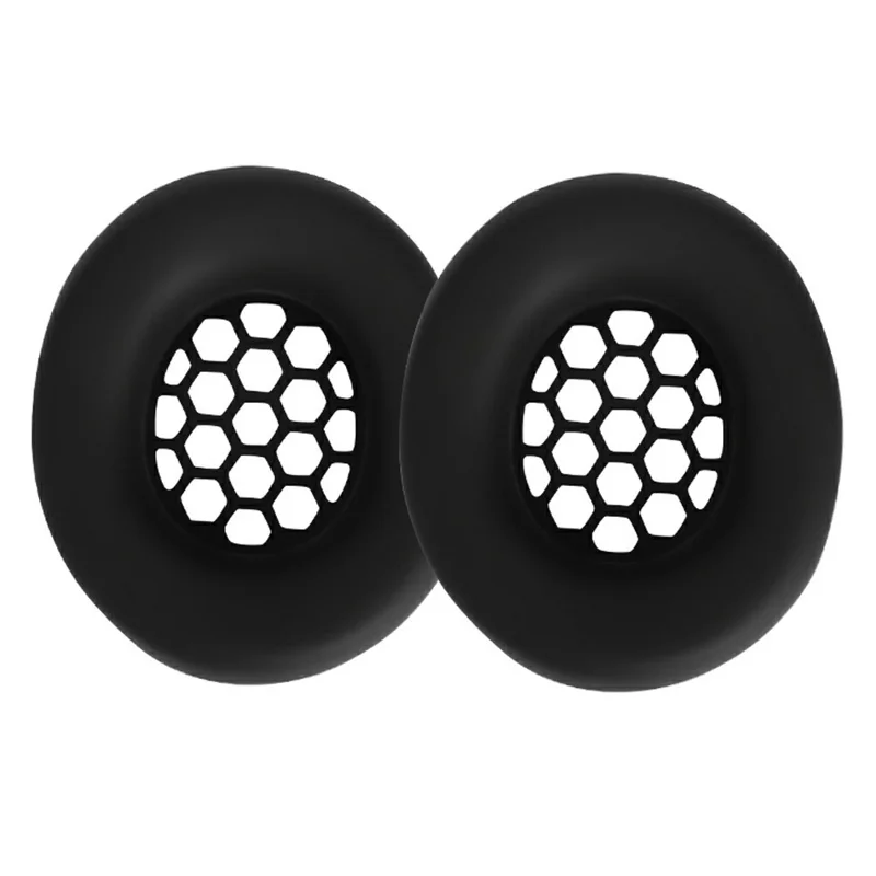 JZF-672 Headphone Silicone Case Set For HyperX Cloud III  /  II  /  Alpha  /  Core Headband Cover and Earpads Caps - Black