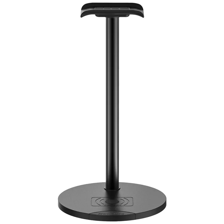 Nuevo Bee Nb-z2 2 en 1 Soporte de Auriculares Anti-slip Soporte de Teléfono Móvil Cargador - Negro