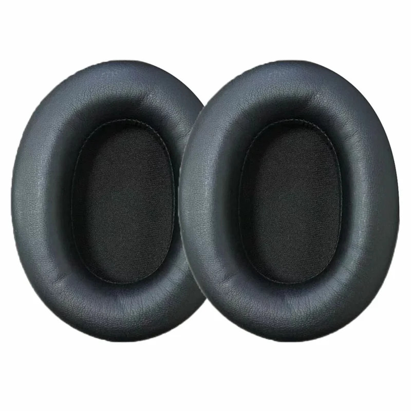 JZF-676 1 Pair For Sony INZONE H5 Headphone Ear Pads Protein Leather + Sponge High Elasticity Replacement Earpad Covers - Black