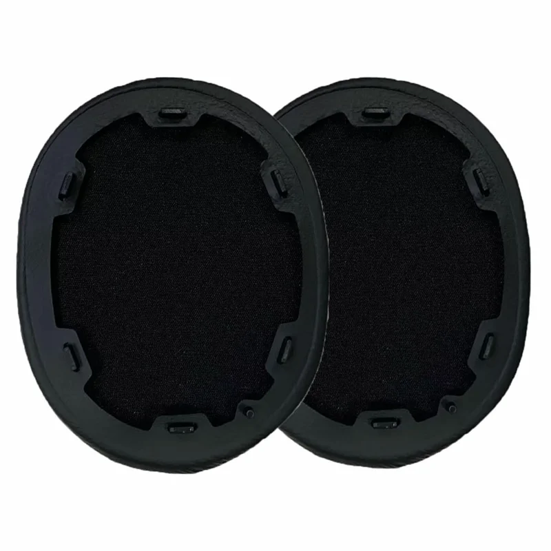 JZF-676 1 Pair For Sony INZONE H5 Headphone Ear Pads Protein Leather + Sponge High Elasticity Replacement Earpad Covers - Black