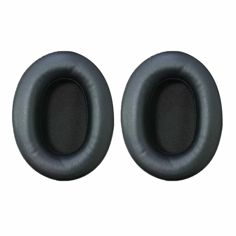 JZF-676 1 Pair For Sony INZONE H5 Headphone Ear Pads Protein Leather + Sponge High Elasticity Replacement Earpad Covers - Black