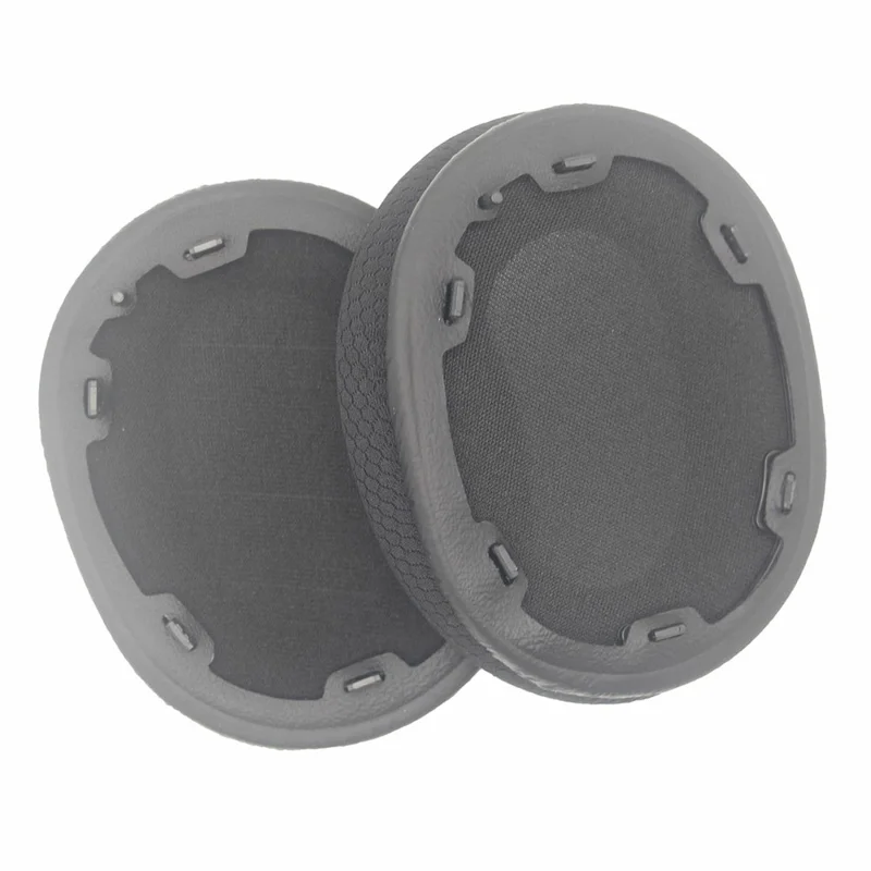 JZF-676 1 Pair For Sony INZONE H5 Headphone Ear Pads Mesh Fabric + Sponge Replacement Earpad Covers - Black