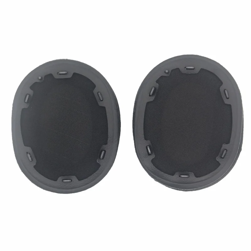 JZF-676 1 Pair For Sony INZONE H5 Headphone Ear Pads Mesh Fabric + Sponge Replacement Earpad Covers - Black