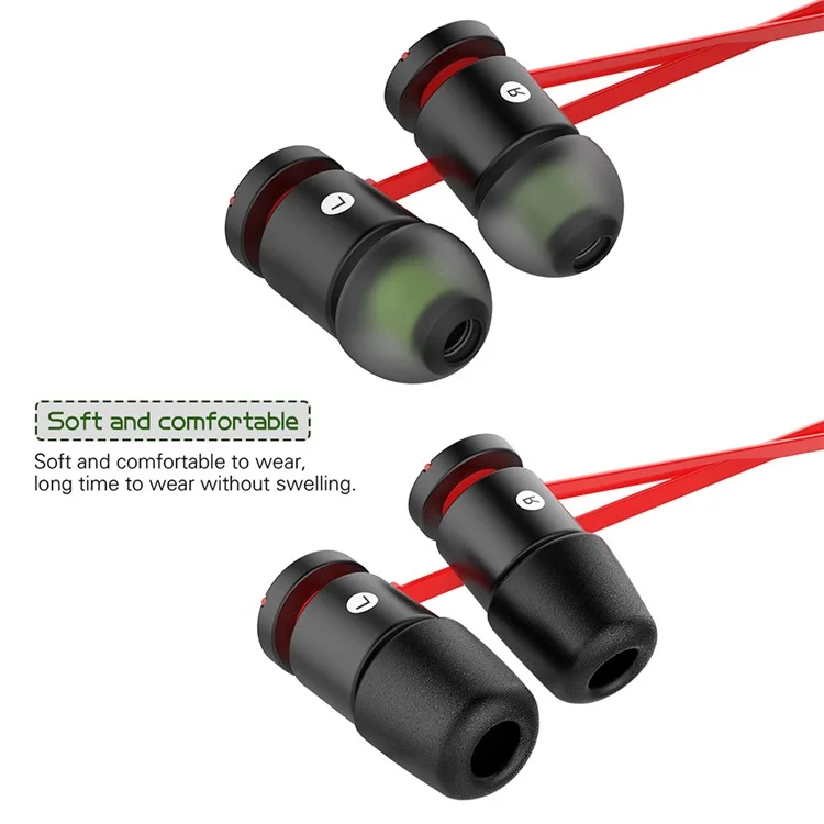 NEW BEE 6 Paia S/M/L In Ear Memory Foam Silicone Ear Tips Noise Blocking Earbuds Caps - Nero