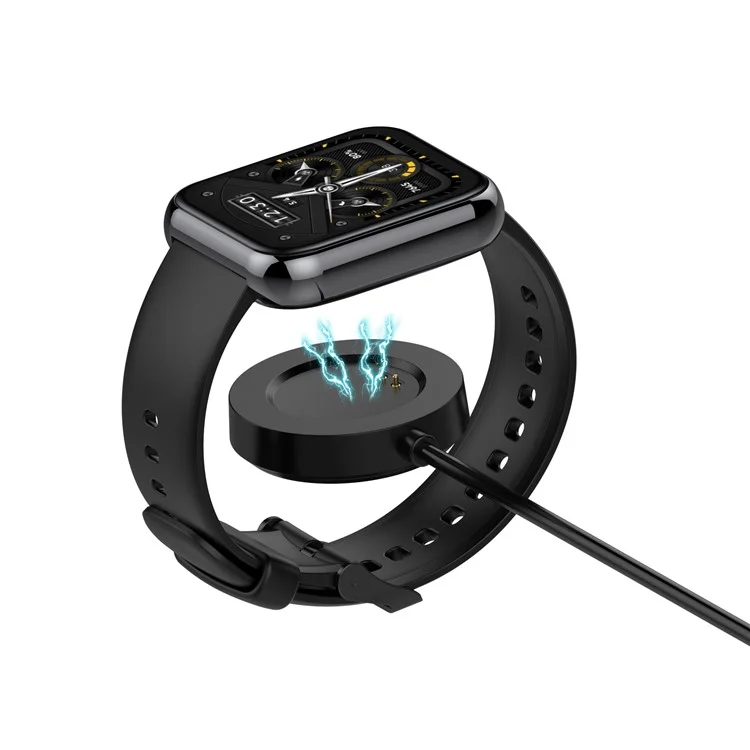 Chargeur de montre intelligente portable Dock de charge magnétique avec câble USB de 1 m pour Realme Watch 2/2 Pro