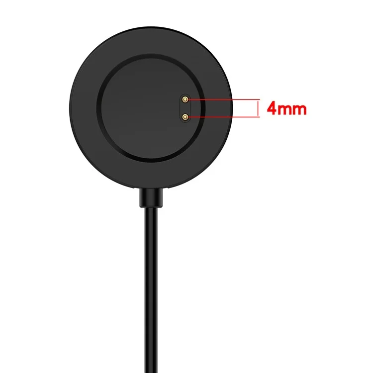 Chargeur de montre intelligente portable Dock de charge magnétique avec câble USB de 1 m pour Realme Watch 2/2 Pro