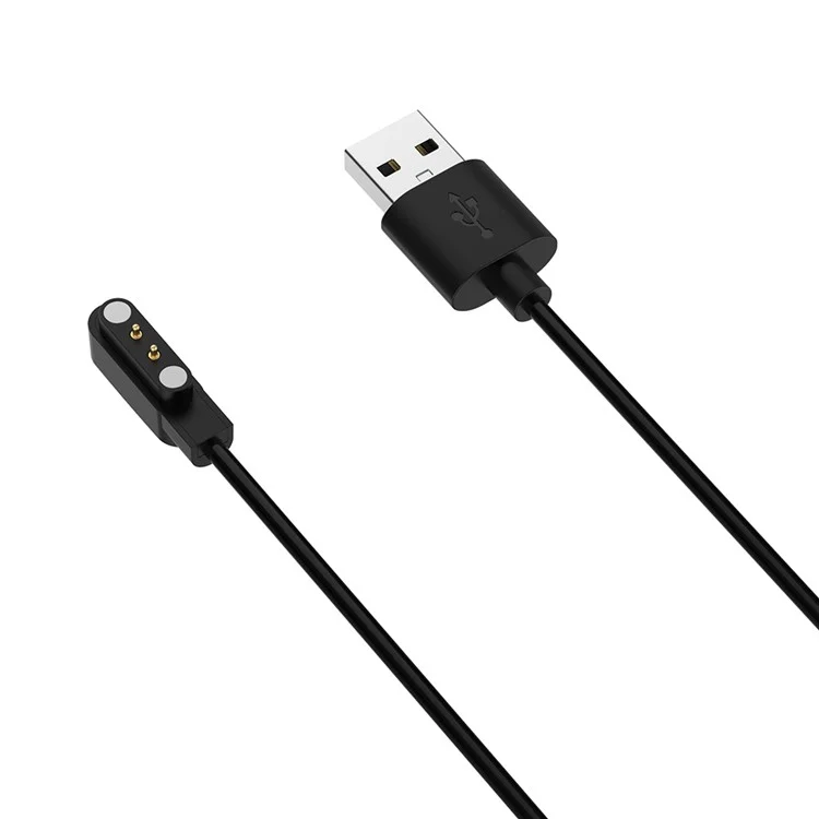 Умные часы Dock Charger Adapter USB Кабель для зарядки для Noise ColorFit Pro 3/2/Ultra/Boat Watch Xtend - Черный