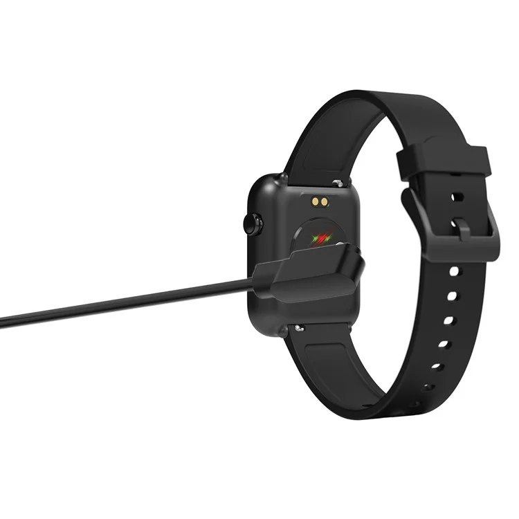 Cavo Di Ricarica USB Dell'adattatore Del Molo Dell'orologio Intelligente Per Il Rumore Colorfit Pro 3/2 / Ultra / Boat Watch Xtend - Nero