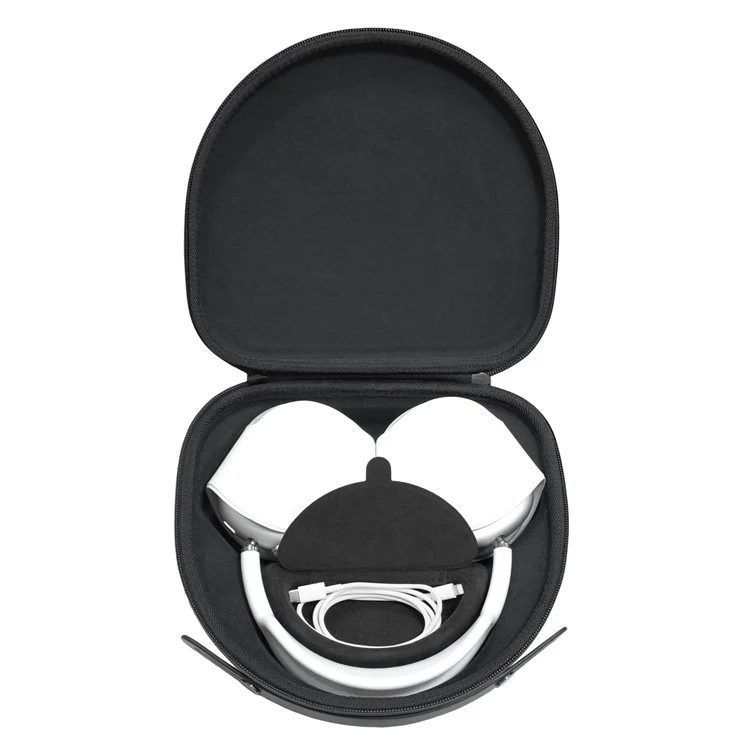 Custodia Protettiva Portatile Antiurto in Nylon per Cuffie Bluetooth AirPods Max - Verde