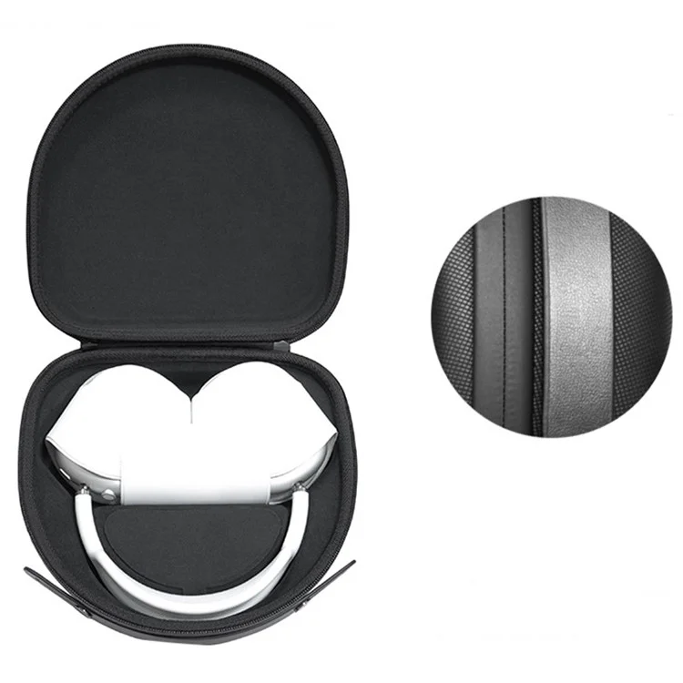 Custodia Protettiva Portatile Antiurto in Nylon per Cuffie Bluetooth AirPods Max - Verde