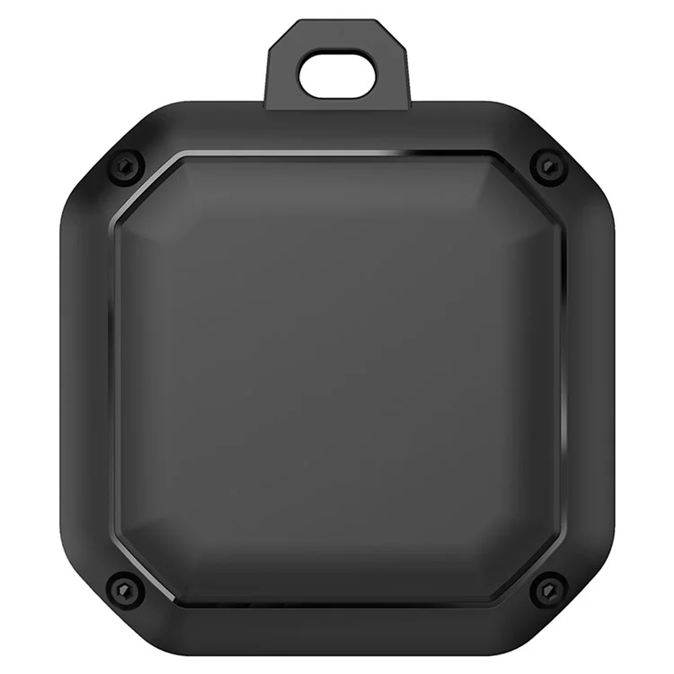 Anti-Drop TPU Protective Case Cover with Key Ring for Apple AirTag Bluetooth-compatible Locator - Green