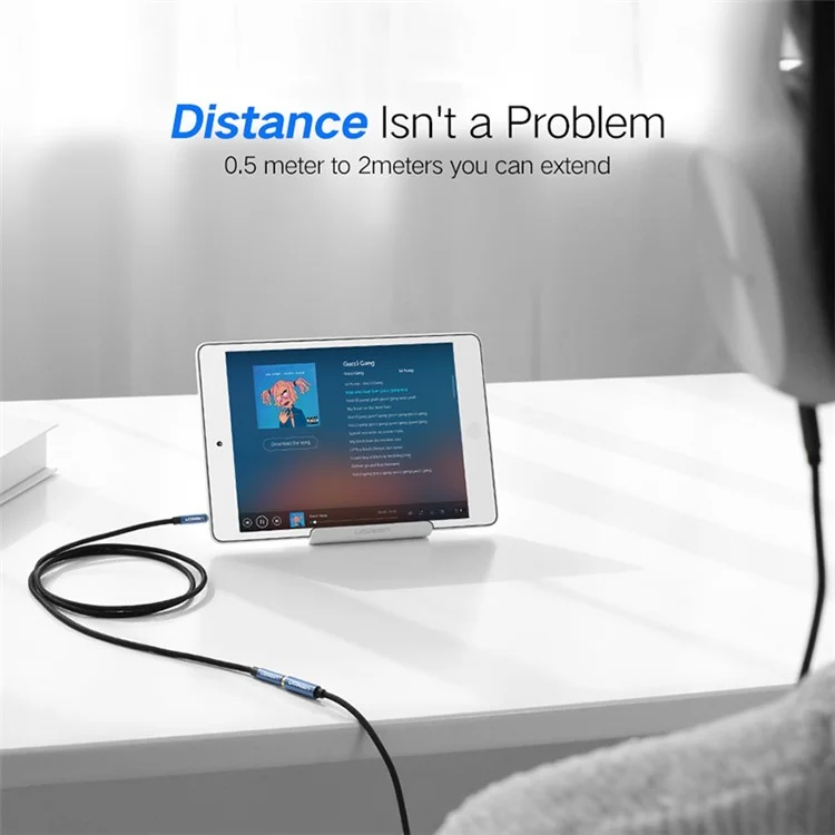 UGREEN 5m 3.5mm Male to Female Audio Extension Cable for Phone Tablet PC Headphone AUX Cord