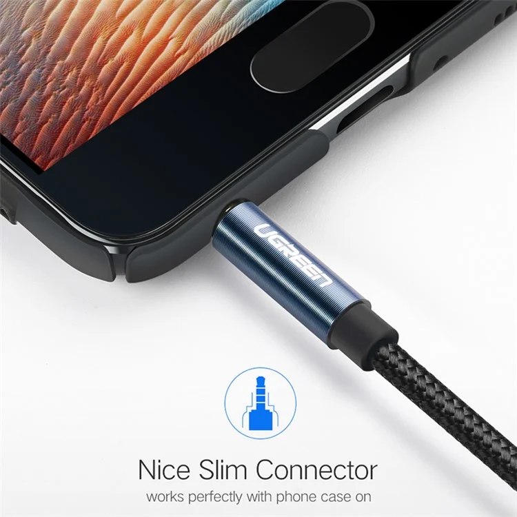 UGREEN 5m 3.5mm Male to Female Audio Extension Cable for Phone Tablet PC Headphone AUX Cord