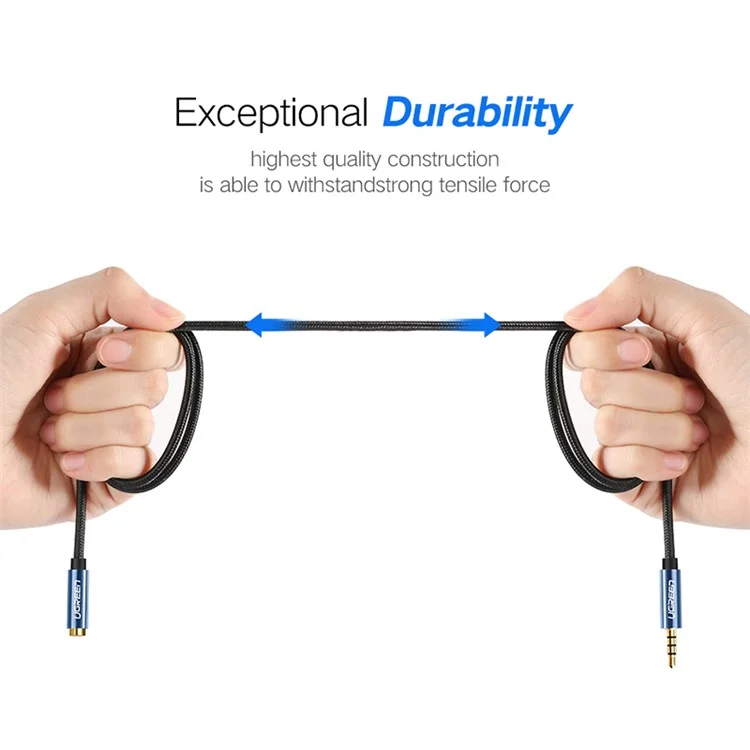 UGREEN 5m 3.5mm Male to Female Audio Extension Cable for Phone Tablet PC Headphone AUX Cord