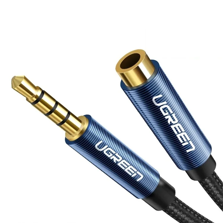 UGREEN 0.5m Stereo Audio 3.5mm Male to Female Extension Adapter Cable