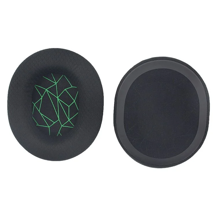 JZF-368 For Arctis 3/5/7 Headset Ear Cushions 1Pair Replacement Ear Pads Cover Protein Leather Headphones Ear Cups - Green