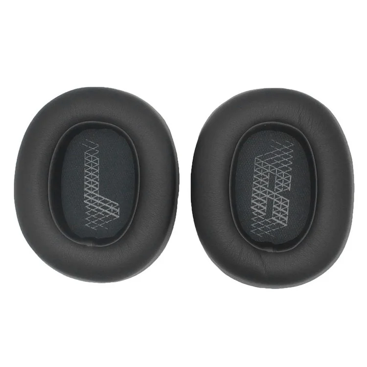 JZF-373 Für JBL Live 650BTNC/660/E65BTNC/Duet NC Kopfhörer Ohrpolster 1 Paar Protein-Leder Ohrmuscheln Kopfhörer Ohrpolster Abdeckung - Schwarz