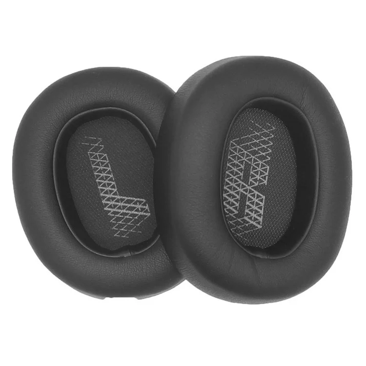 JZF-373 Für JBL Live 650BTNC/660/E65BTNC/Duet NC Kopfhörer Ohrpolster 1 Paar Protein-Leder Ohrmuscheln Kopfhörer Ohrpolster Abdeckung - Schwarz