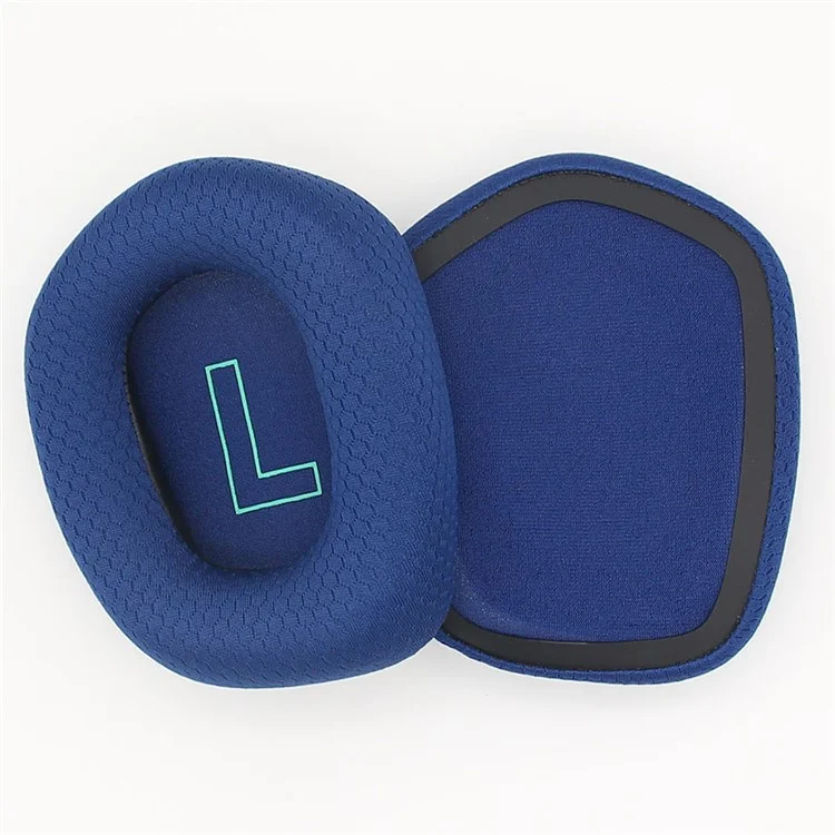 JZF-338 1Pair Replacement Headset Ear Pads for Logitech G733 Ear Cups Kit Mesh Fabric Headphones Protector - Blue