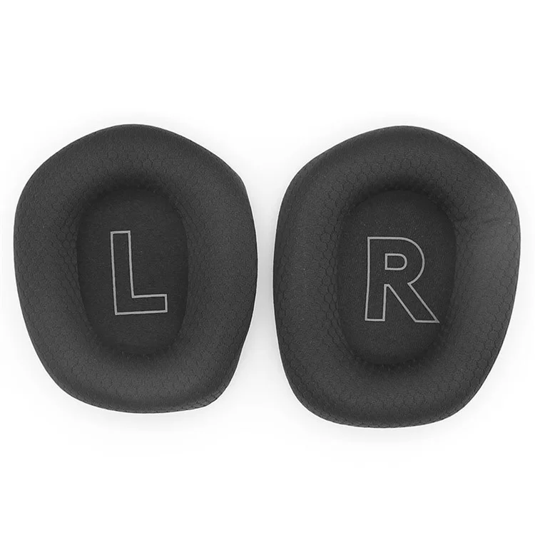 JZF-338 1Pair Replacement Headset Ear Pads for Logitech G733 Ear Cups Kit Mesh Fabric Headphones Protector - Black