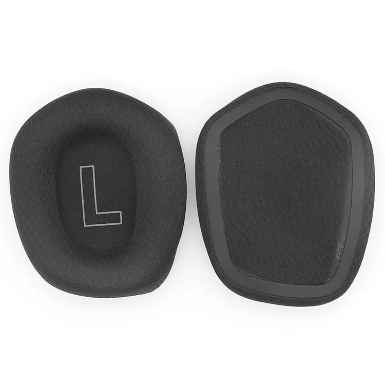 JZF-338 1Pair Replacement Headset Ear Pads for Logitech G733 Ear Cups Kit Mesh Fabric Headphones Protector - Black