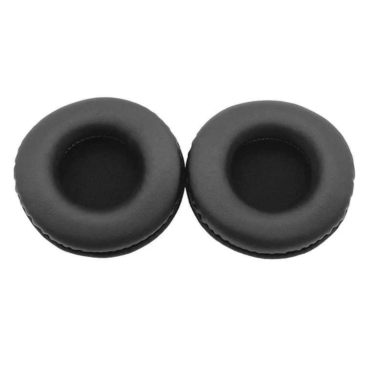 JZF-237 1 Pair Ear Cushion for Skullcandy HESH 1.0/2.0 Headphones Protein Leather Ear Pads Replacement - Black