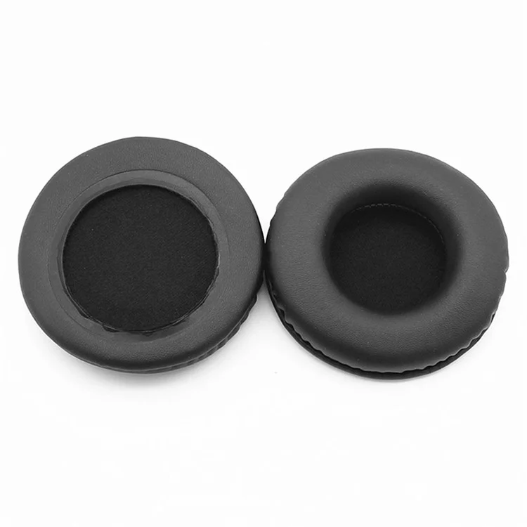 JZF-237 1 Pair Ear Cushion for Skullcandy HESH 1.0/2.0 Headphones Protein Leather Ear Pads Replacement - Black