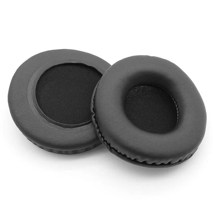 JZF-237 1 Pair Ear Cushion for Skullcandy HESH 1.0/2.0 Headphones Protein Leather Ear Pads Replacement - Black