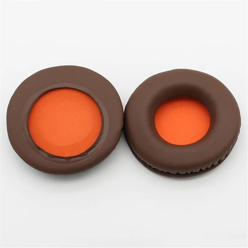 JZF-237 1 Pair Ear Cushion for Skullcandy HESH 1.0/2.0 Headphones Protein Leather Ear Pads Replacement - Brown