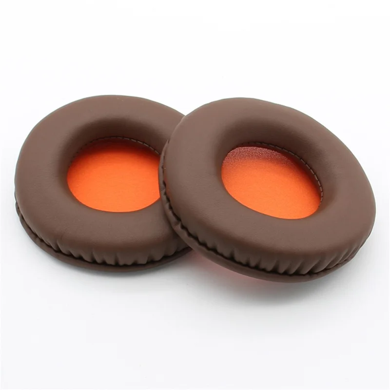 JZF-237 1 Pair Ear Cushion for Skullcandy HESH 1.0/2.0 Headphones Protein Leather Ear Pads Replacement - Brown
