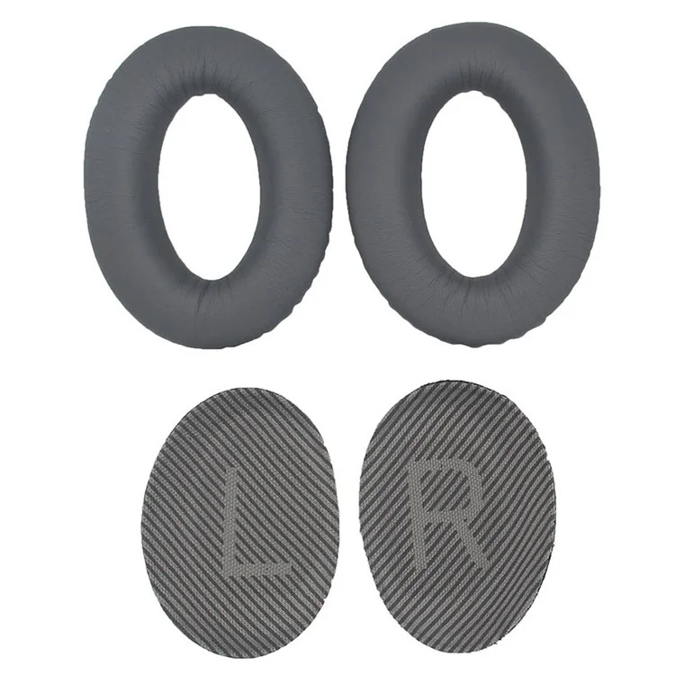 JZF-236 1 Par de Almohadillas de Cuero Proteínico para Auriculares Bose QC 35 Reemplazo de Auriculares Copas Auriculares