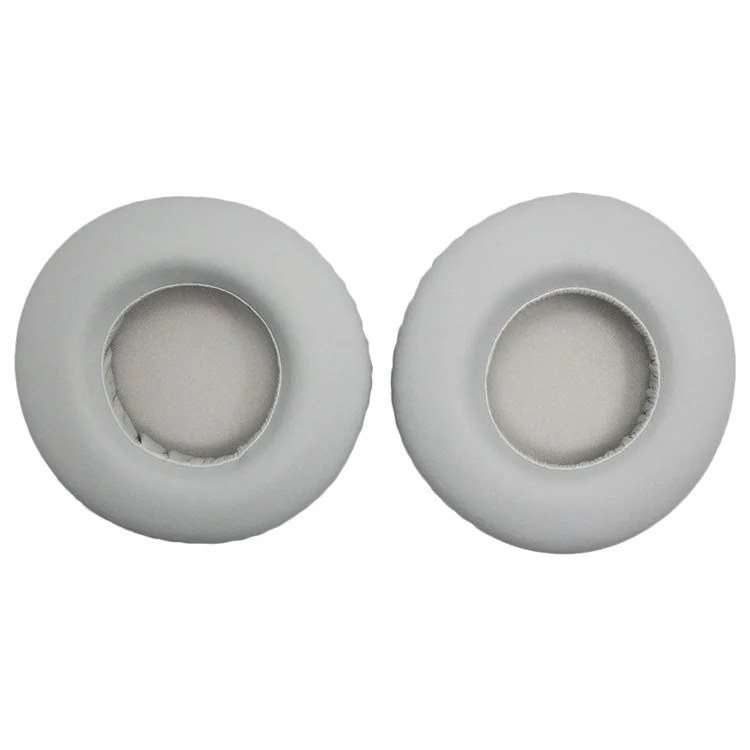 JZF-136 For AKG K550 / K551 / K552 / K553 / K555 Headset Earpads 1Pair Protein Leather Ear Cushions - White